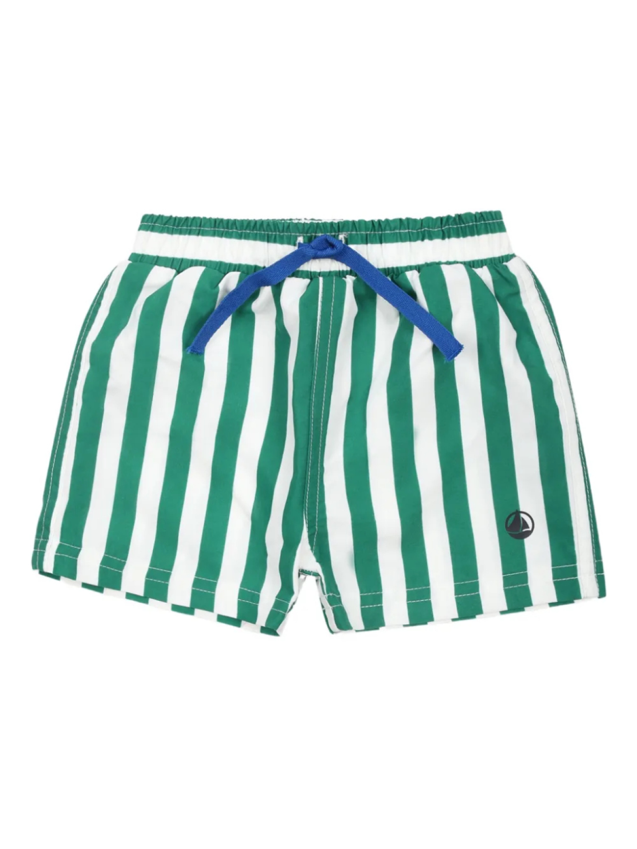

Полосатые шорты для плавания Petit Bateau, зеленый