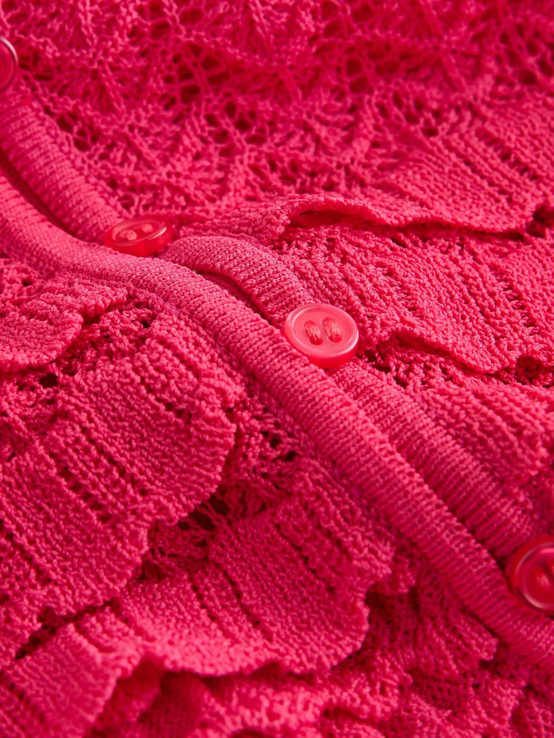 Вязаный кардиган Next, Dark Pink — фото 4