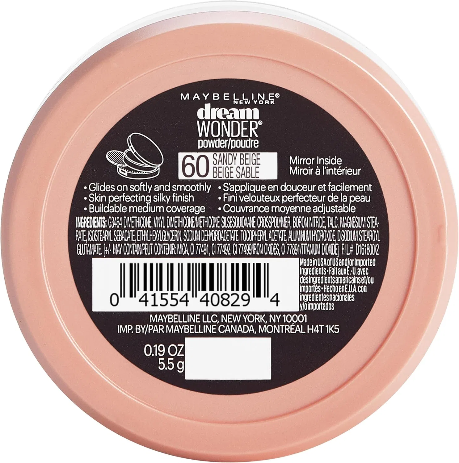 Пудра компактная Maybelline New York Wonder Powder, Sandy Beige, 5.4 г — фото 2