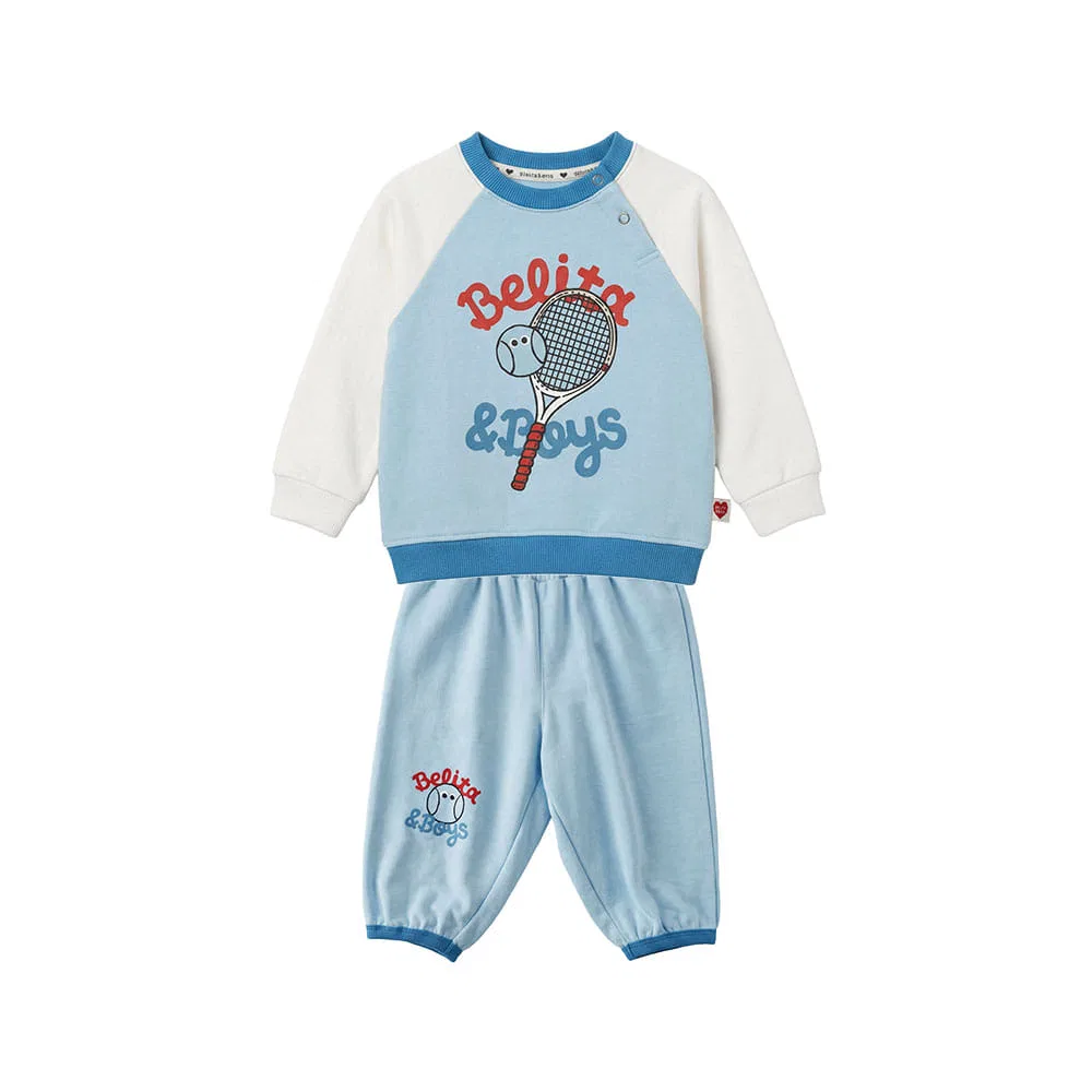 Детский комплект из свитшота и джоггеров "Baby Tennis Color Block" от Belita&Boys