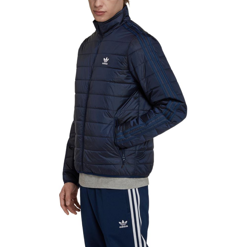 Пуховик мужской темно-синий Adidas Originals — фото 4