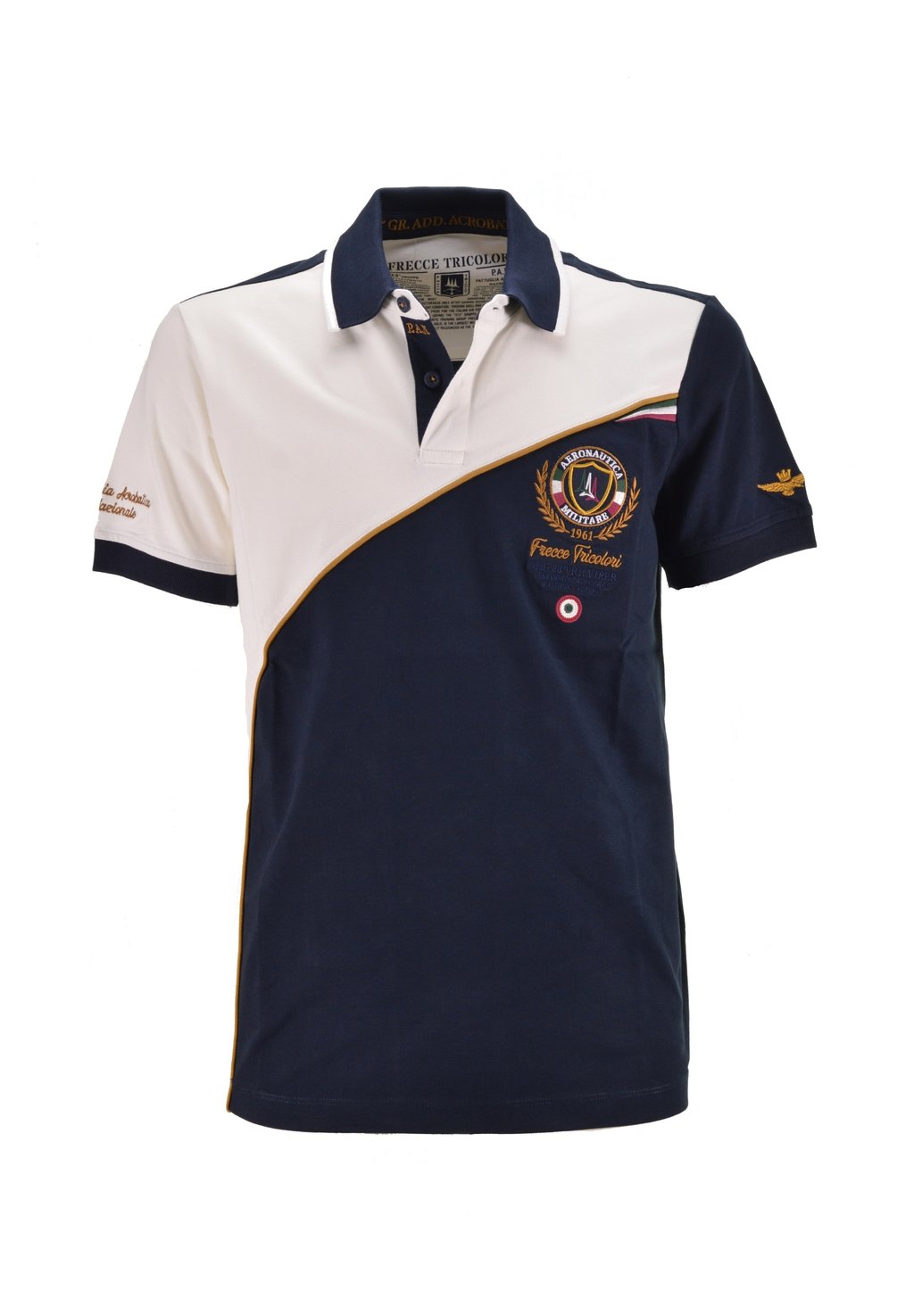 

Поло FRECCE VIPER AERONAUTICA MILITARE, синий
