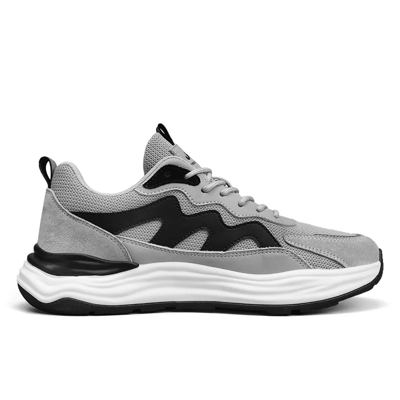 Кроссовки casual мужские Street Rampage Collection низкие, дышащие, легкие, с амортизацией и устойчивостью к истиранию Jeep, серый — фото 3