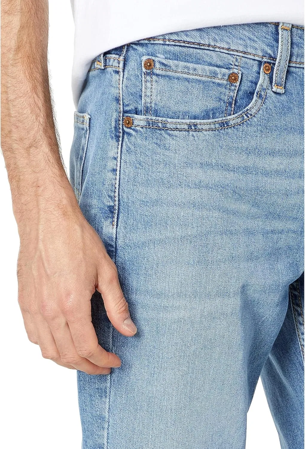 Джинсы прямого кроя Levi's, Everyday Indigo - Medium Indigo — фото 3