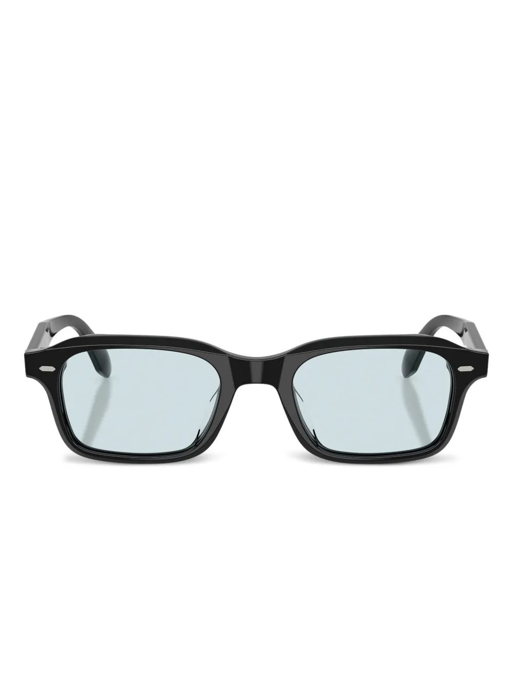 

Солнцезащитные очки в квадратной оправе Oliver Peoples, черный