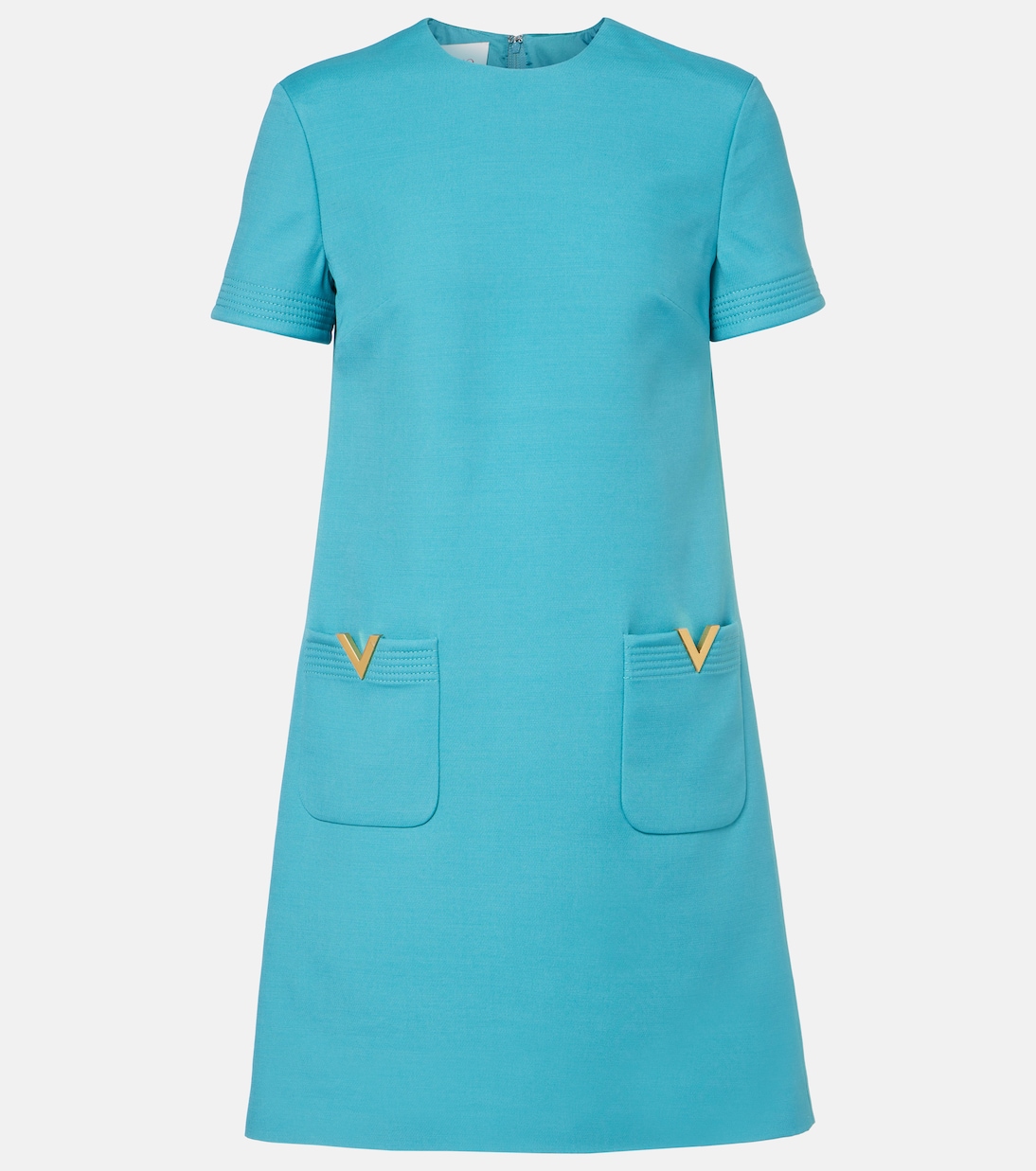 

Мини-платье Crepe Couture Valentino, Celestial Blue