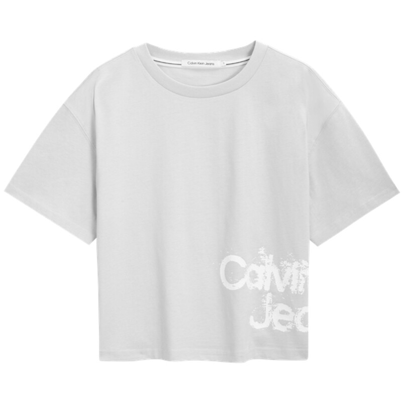 

Футболка женская светло-серая Calvin Klein