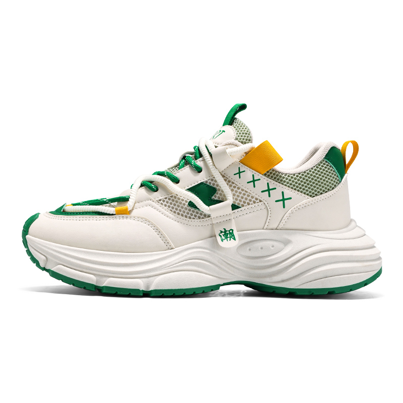 

Легкие повседневные туфли с низким верхом, амортизирующие, противоскользящие, устойчивые к истиранию, с поддержкой стопы Boogie Bear, Beige Green