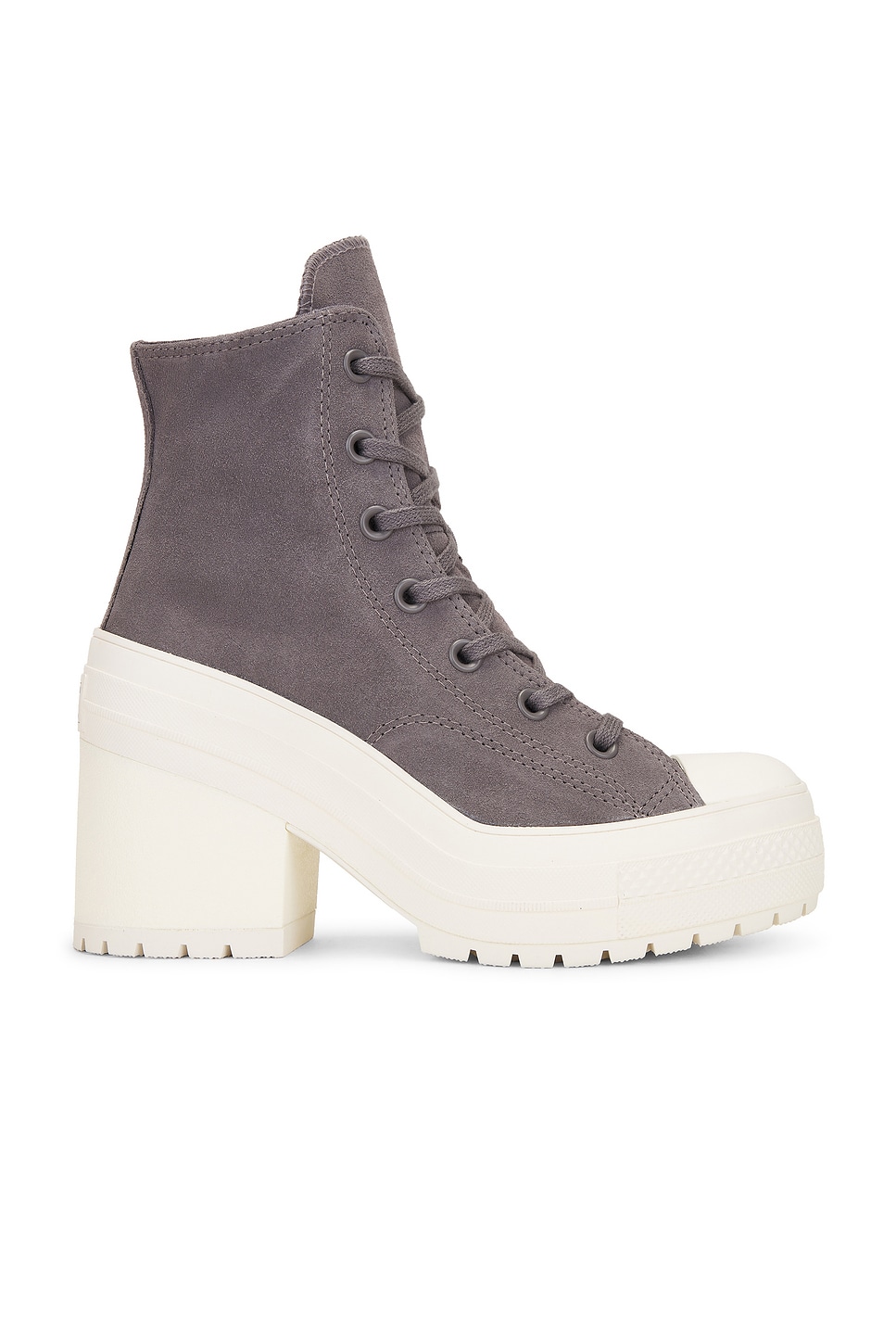 Высокие кроссовки Chuck 70 De Luxe на платформе на каблуке Converse, цвет Sharkskin