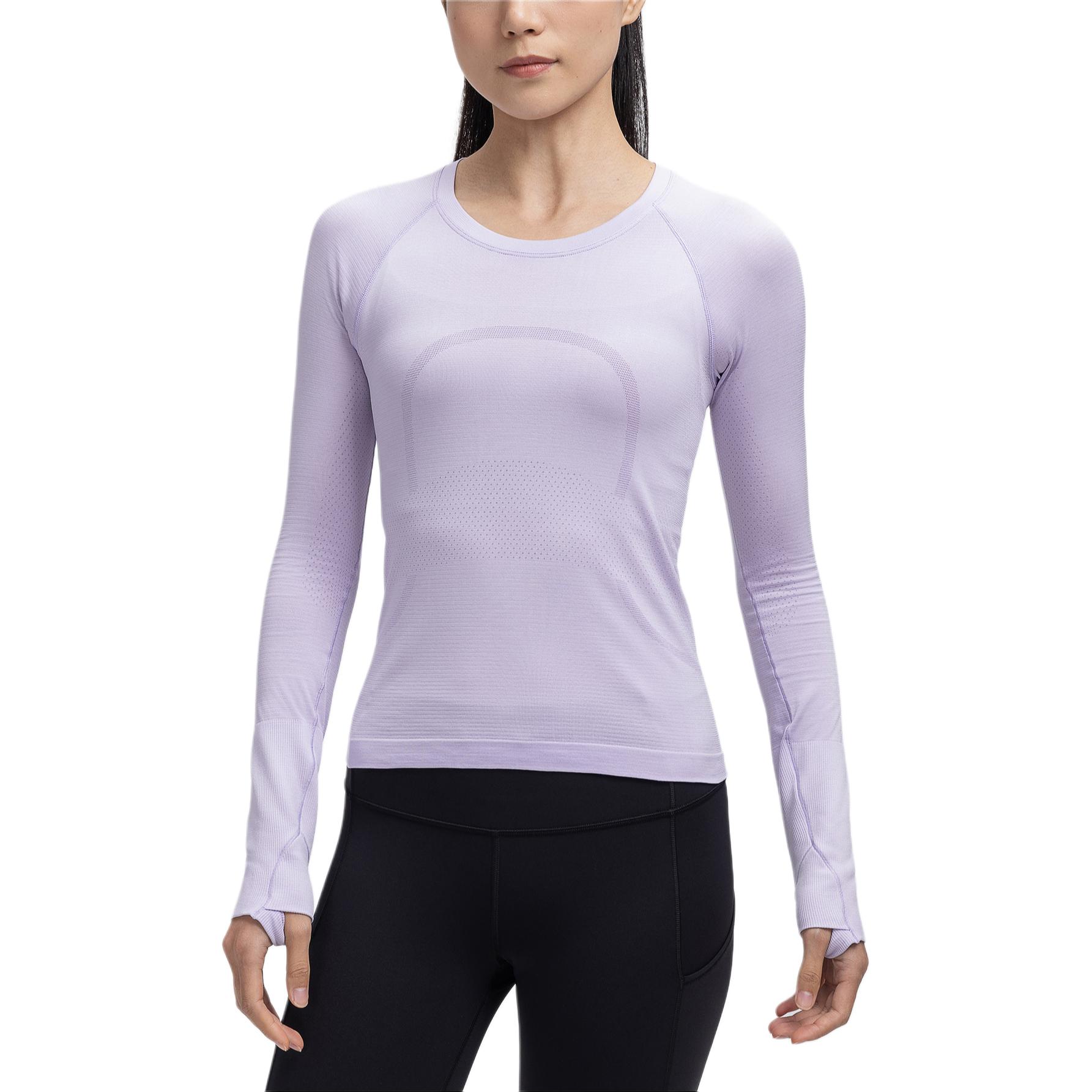 

Lululemon Swiftly Tech Silverescent рубашка женская