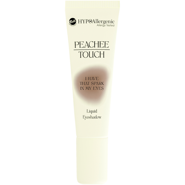 

Жидкие тени для век 02 У меня в глазах искра, 10 г Hypoallergenic Bell X peachee touch