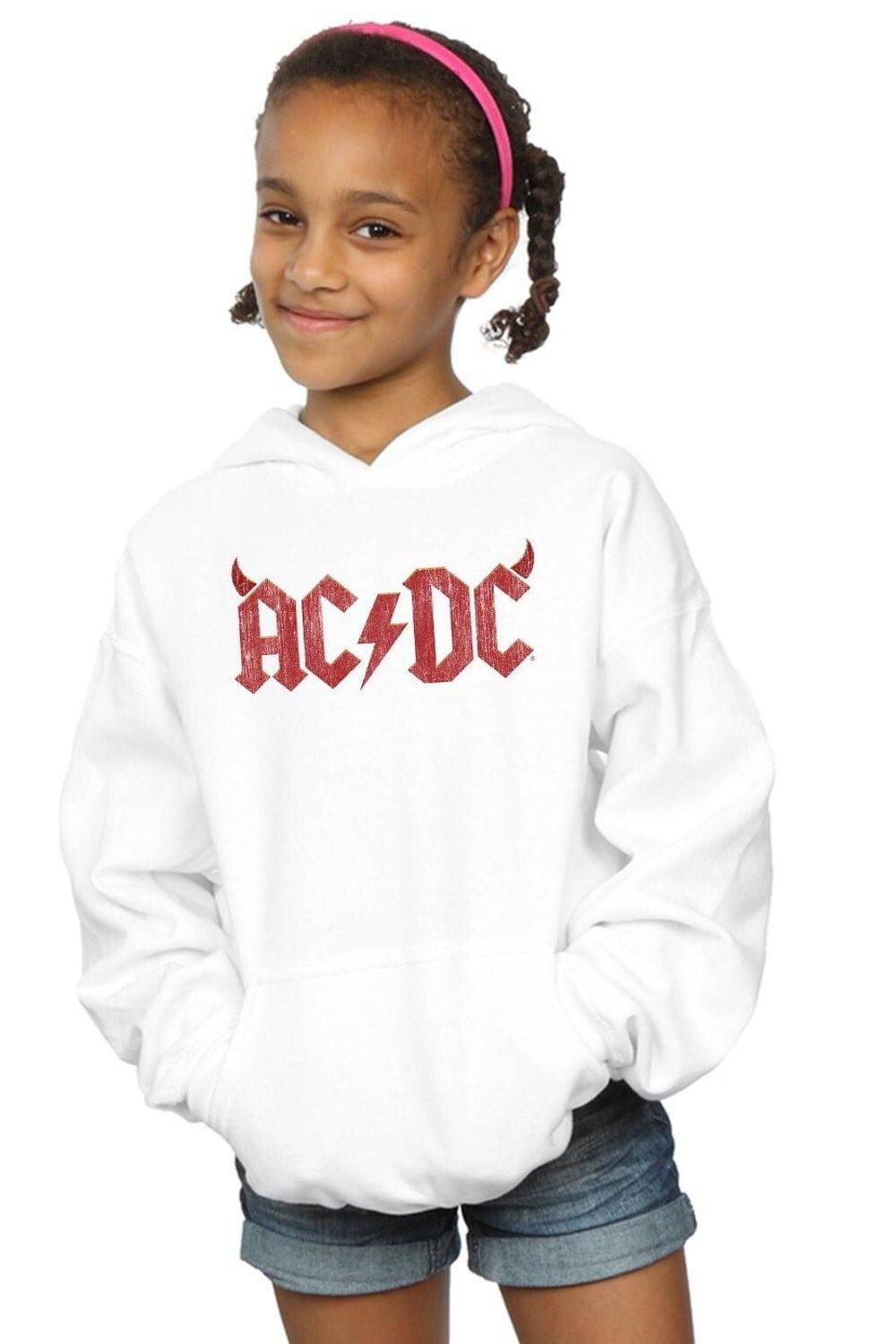 

Толстовка с логотипом Horns AC/DC, белый