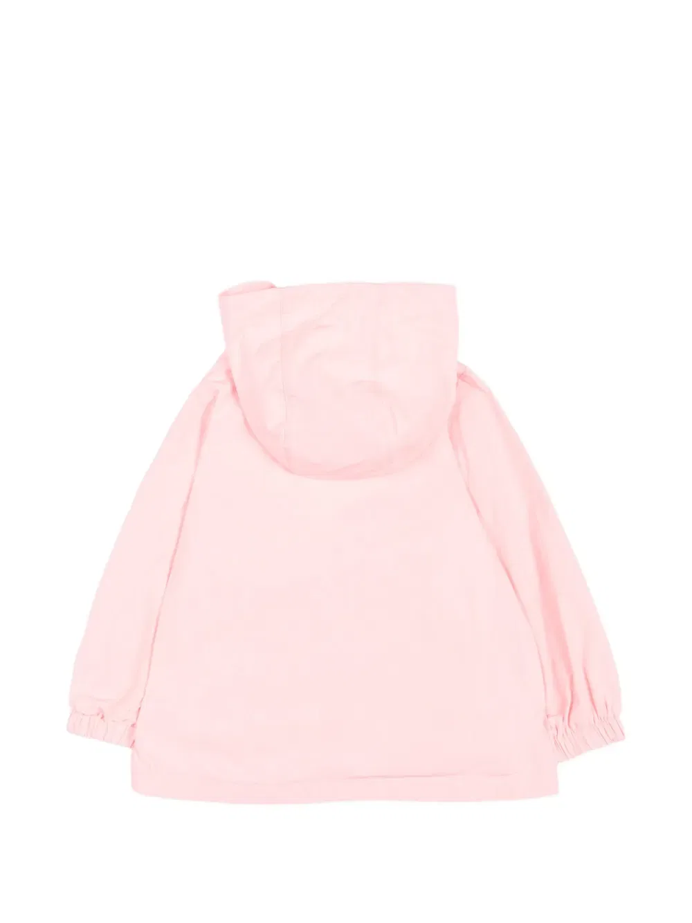 Дождевая куртка с капюшоном и принтом "плюшевый мишка" Moschino Kids, розовый — фото 2