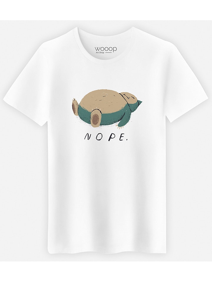 

Футболка Nope WOOOP, белый
