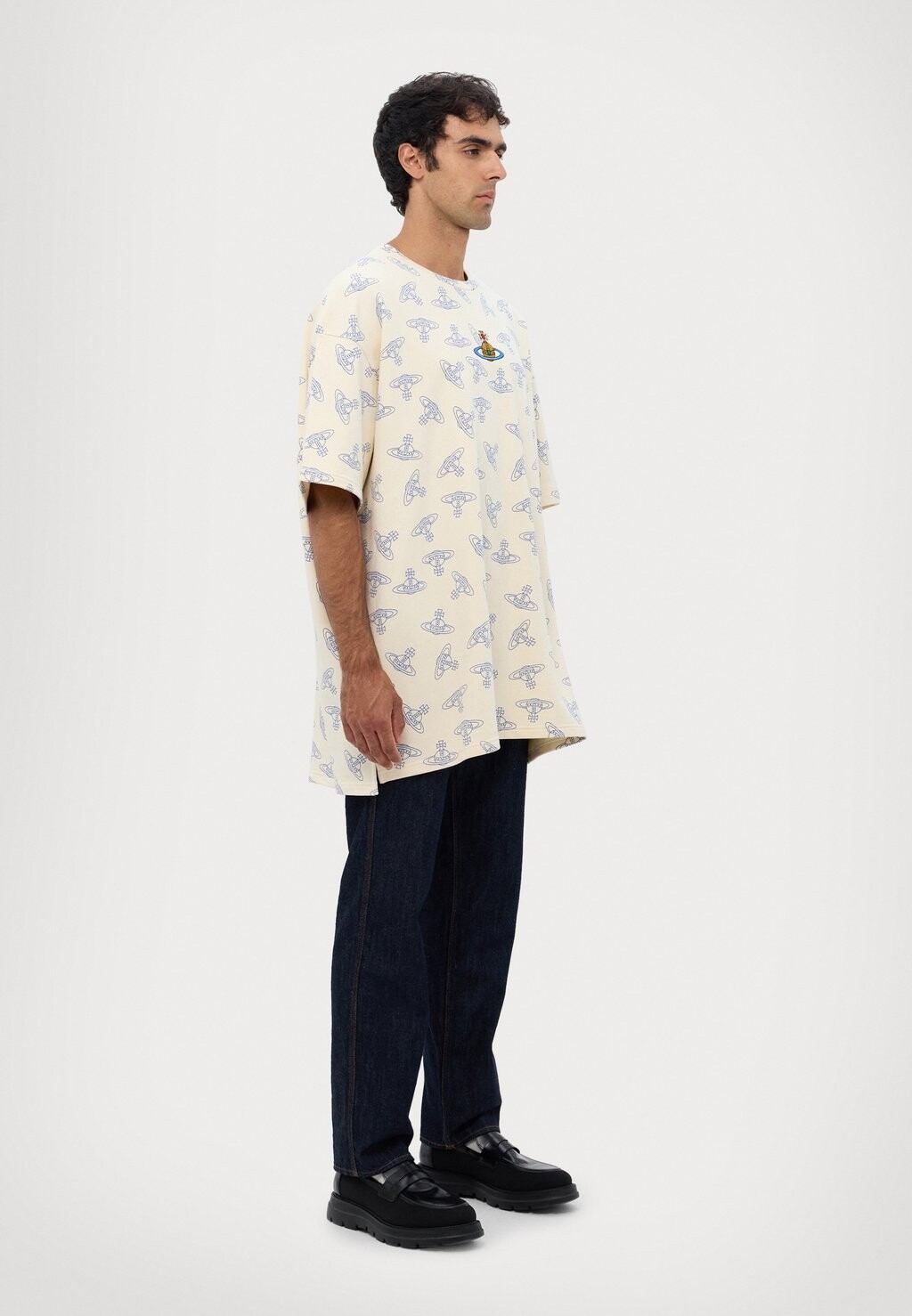 

Принт на футболке OVERSIZED UNISEX Vivienne Westwood, белый