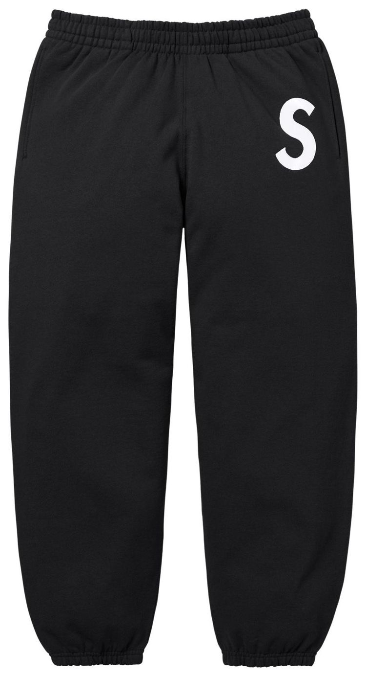 

Спортивные штаны Supreme с логотипом S, черные