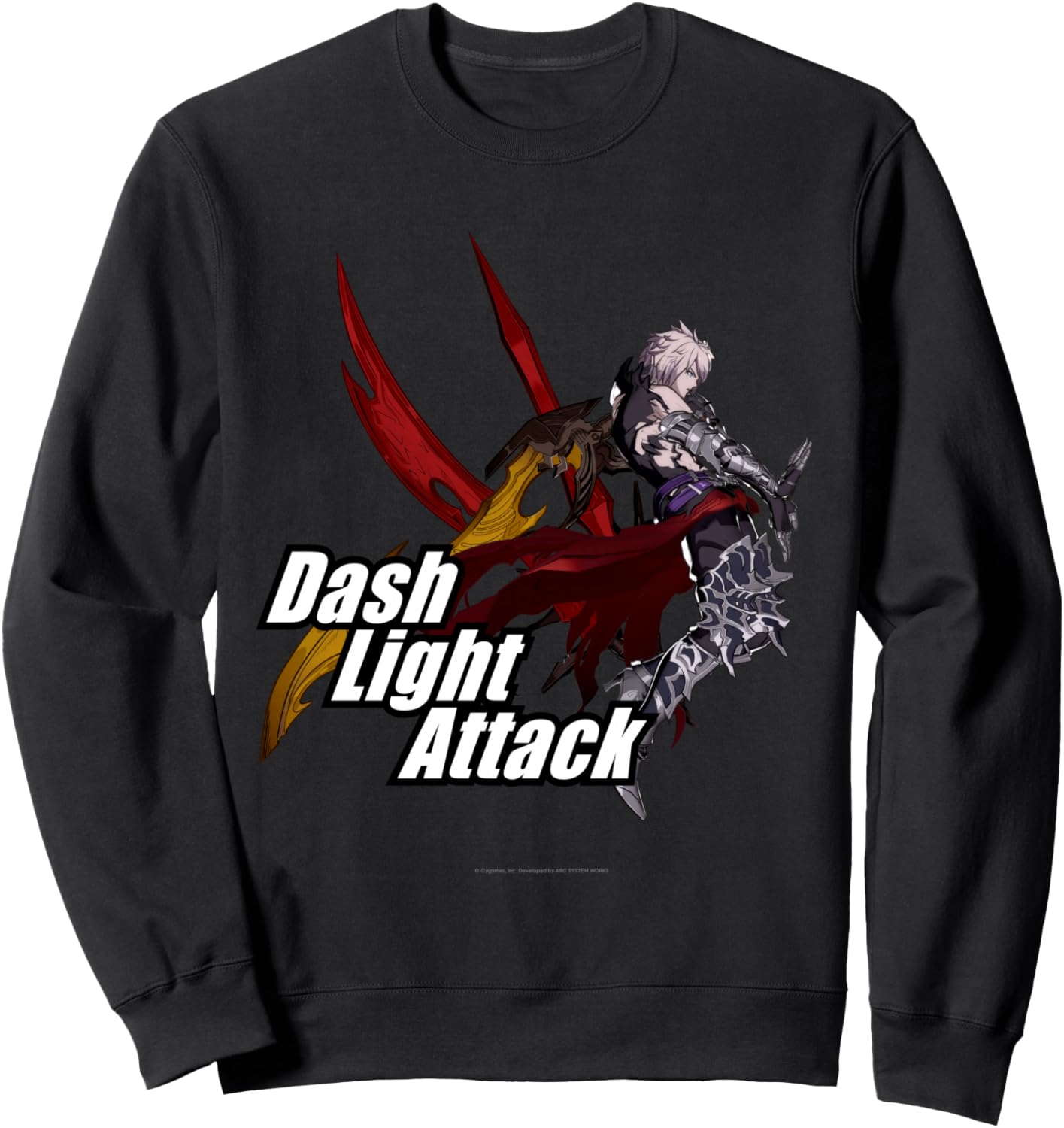 

Granblue Fantasy Versus - Rising - Толстовка с изображением Люцифера и его легкой атаки Cygames, Inc., черный