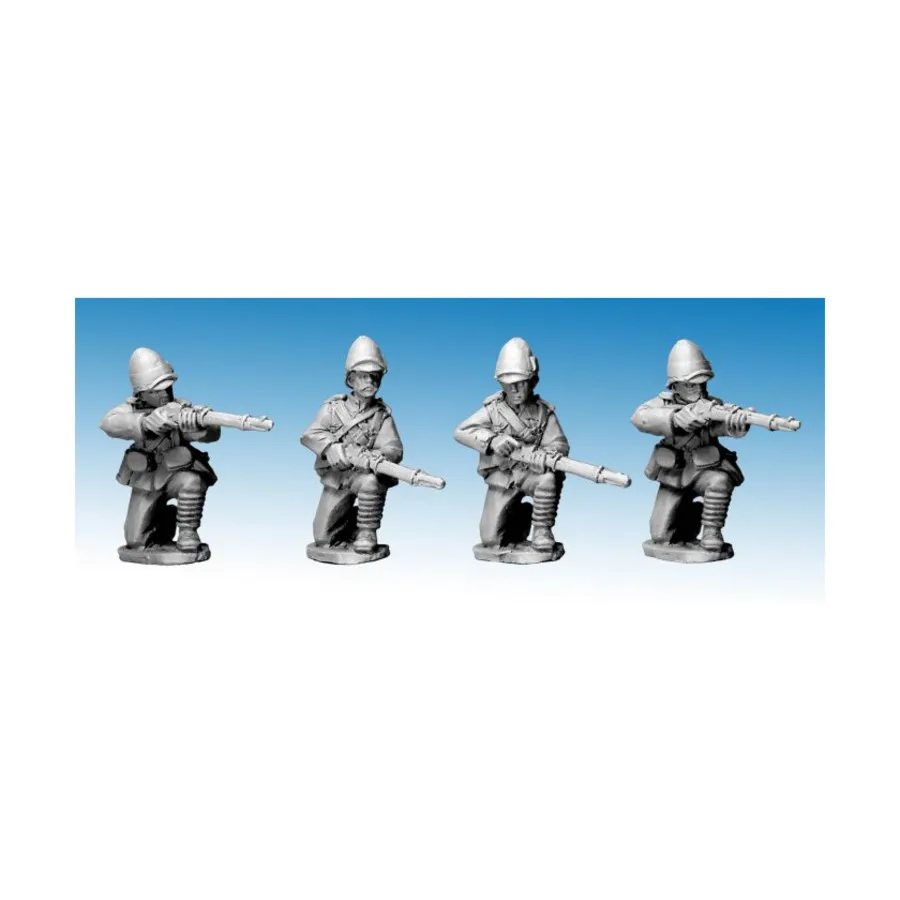 

Британская пехота на коленях, 2nd Afghan War (28mm)