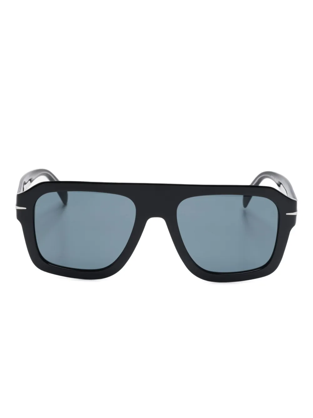 

Солнцезащитные очки в прямоугольной оправе Eyewear by David Beckham, черный