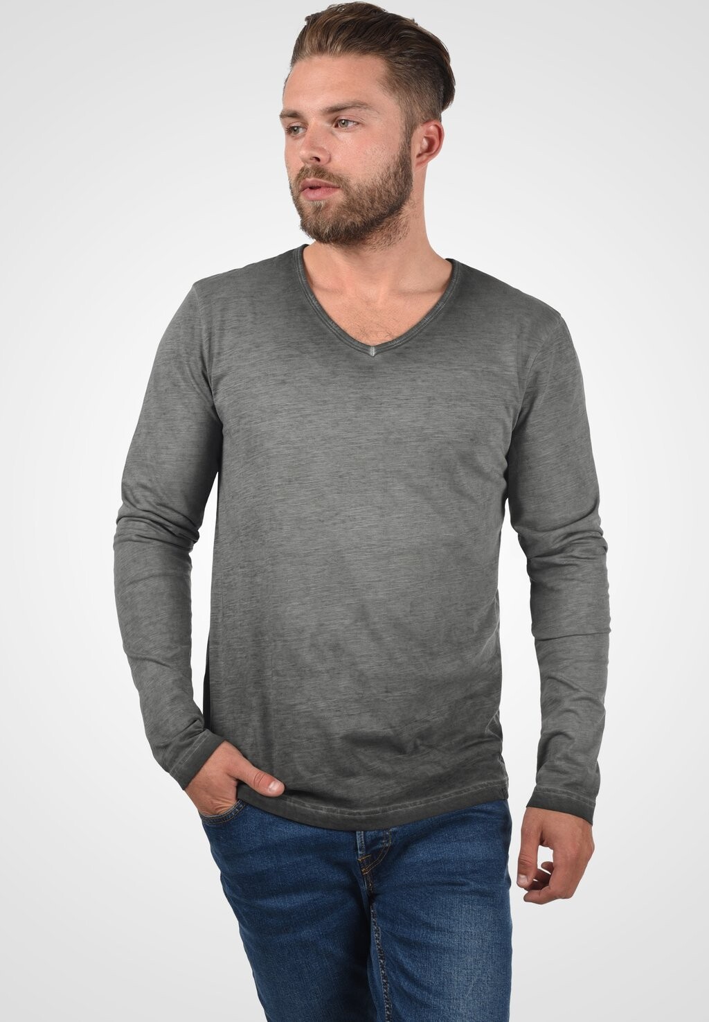 

Футболка с длинным рукавом Sdcornelio Solid, цвет dark grey