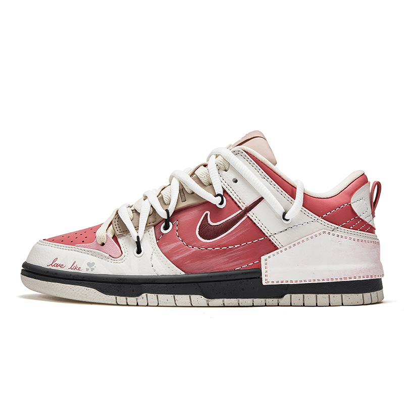 

Кроссовки Nike Dunk Disrupt Skateboarding Shoes Women's Low-top Pink, розовый