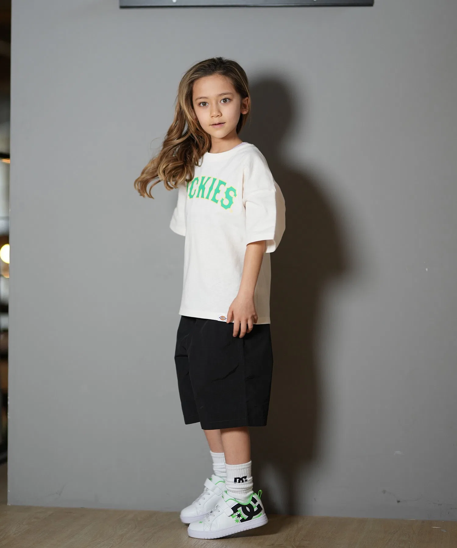 Детская футболка Dickies с принтом логотипа — фото 4