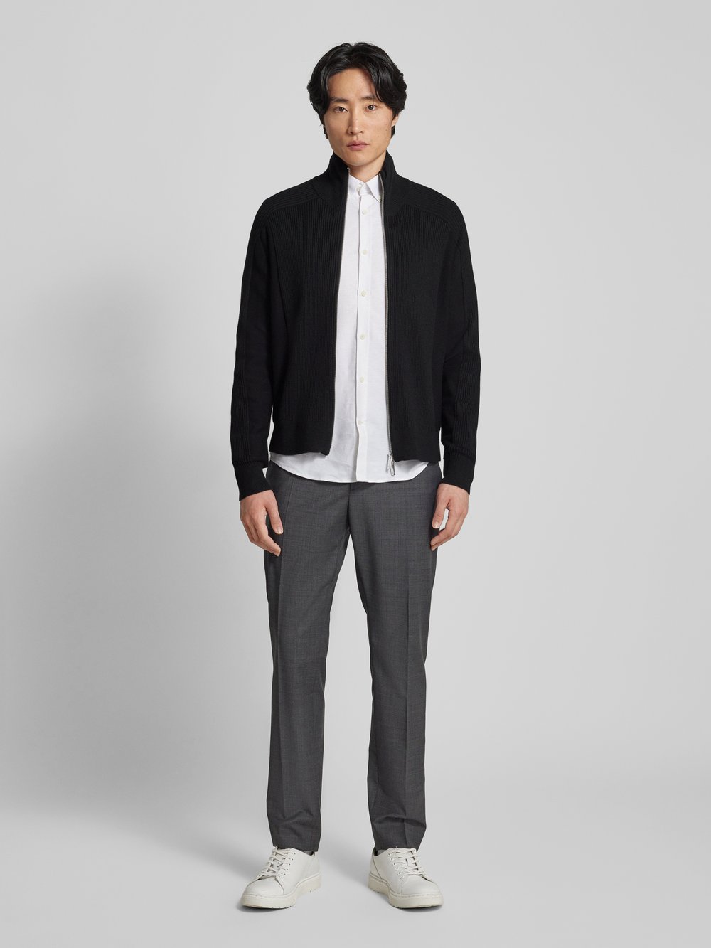 

Кардиган с двухсторонней молнией ARMANI EXCHANGE, черный