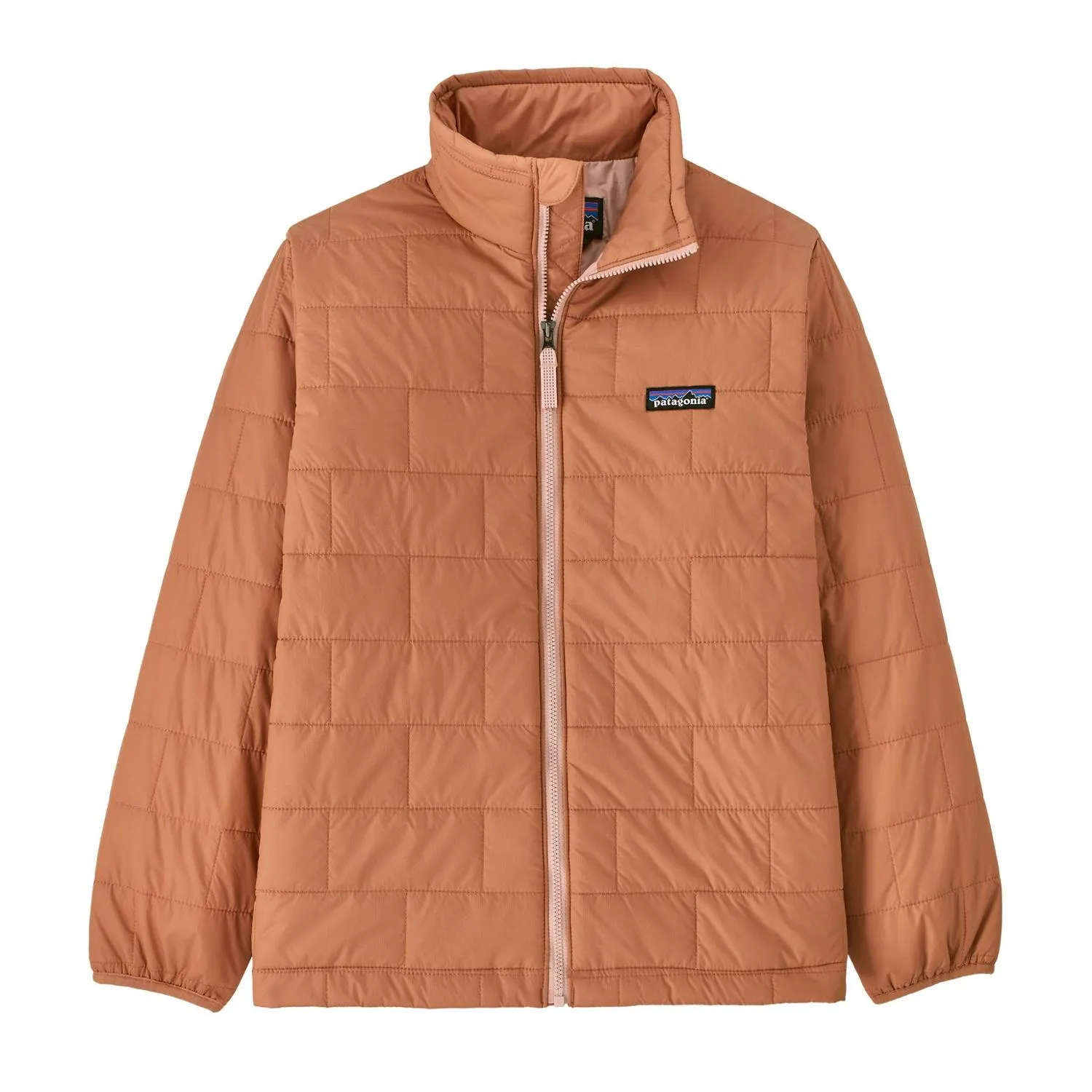 

Детская утеплённая куртка Nano Puff Brick Quilt Patagonia, Terra Pink