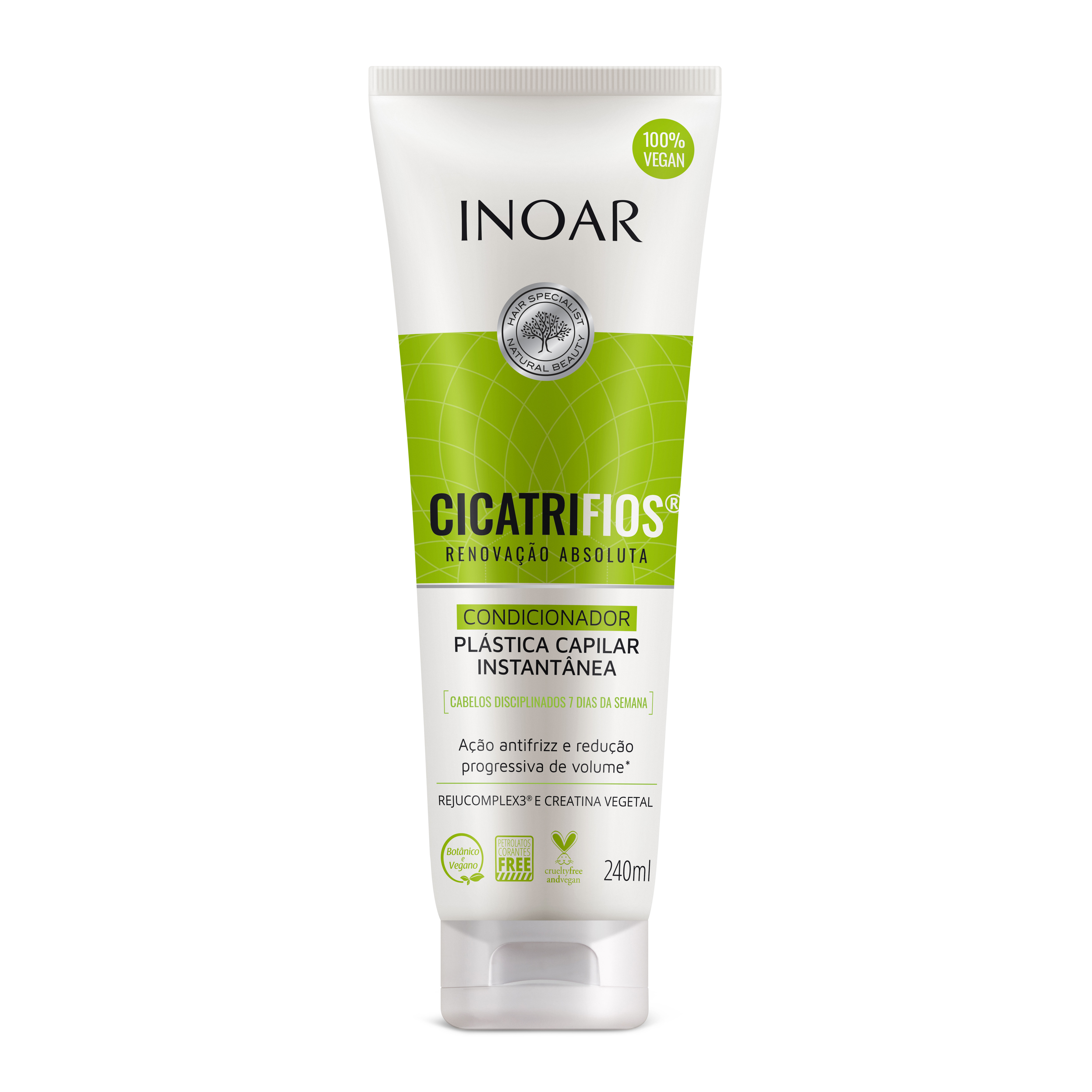 

Кондиционер для восстановления волос cicatrifios conditioner Inoar, 240 мл