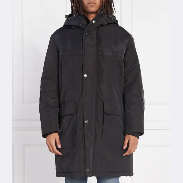 

Парка стандартного кроя Armani Exchange, черный