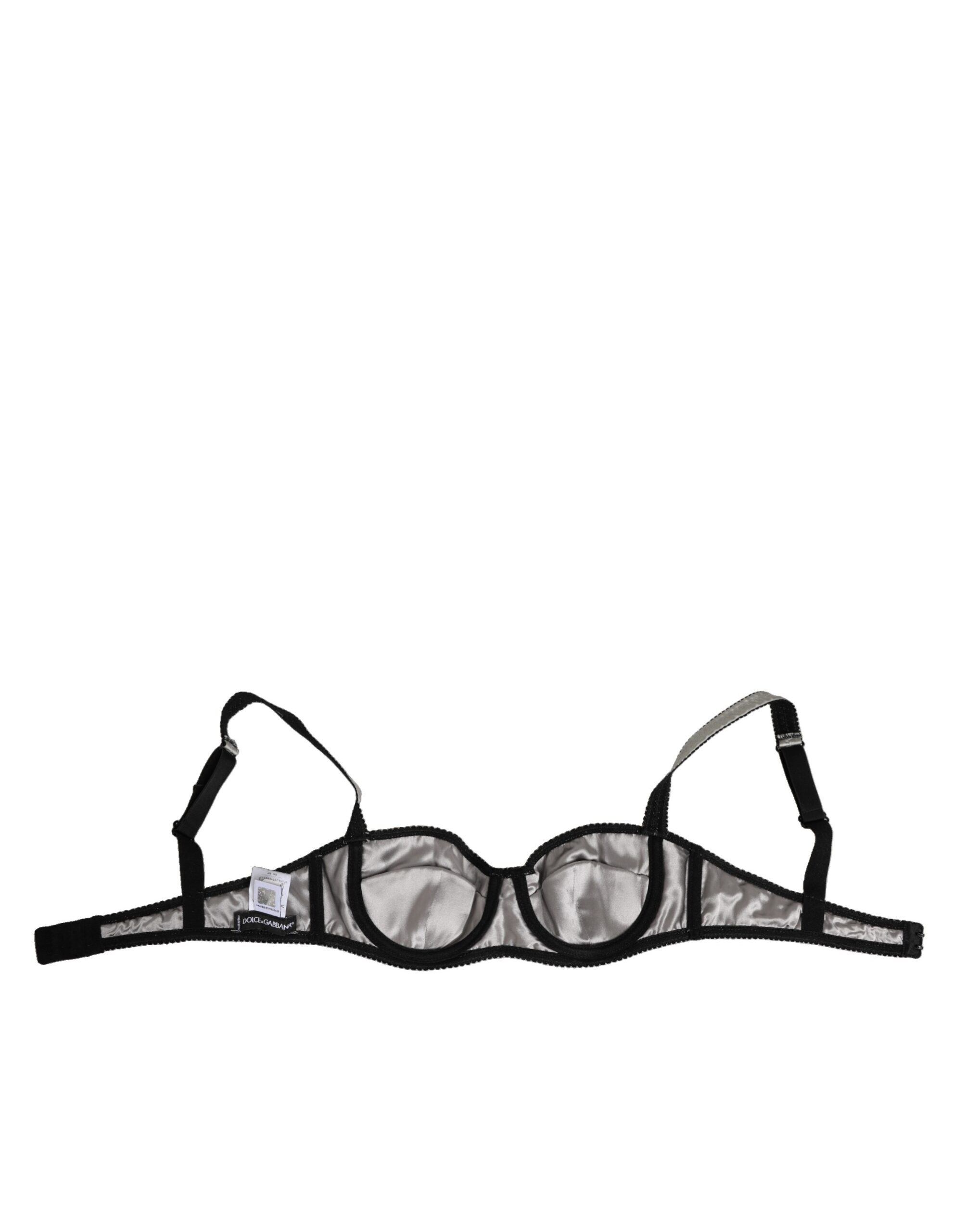 Нижнее белье Balconcino Bra из серого ацетата стретч Dolce & Gabbana, серый — фото 3