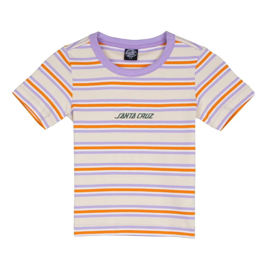 

Футболка с коротким рукавом Santa Cruz Custom top strip logo emb, мультиколор