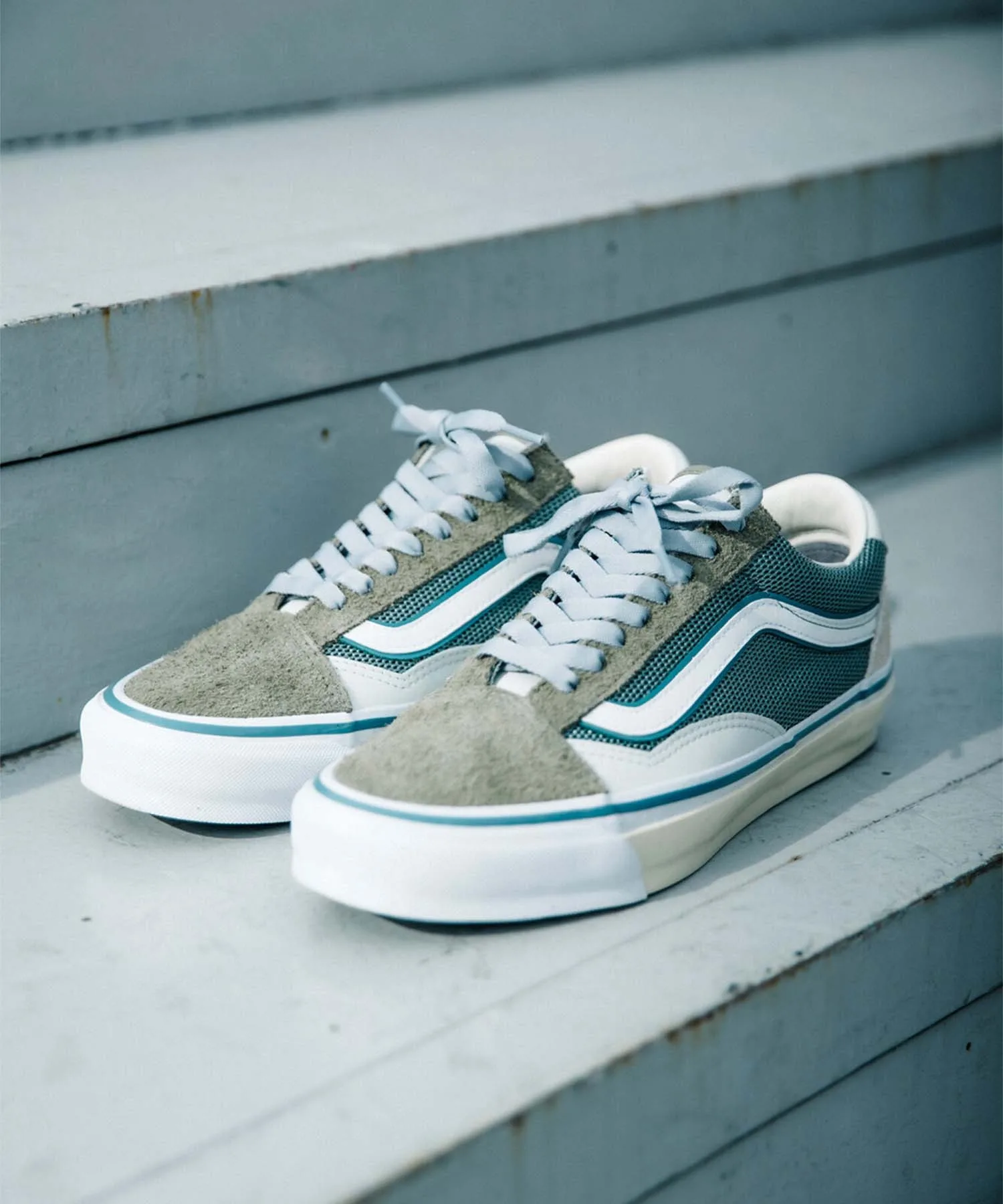 Унисекс кеды Old Skool 36 SP TDC VANS оливковые — фото 2