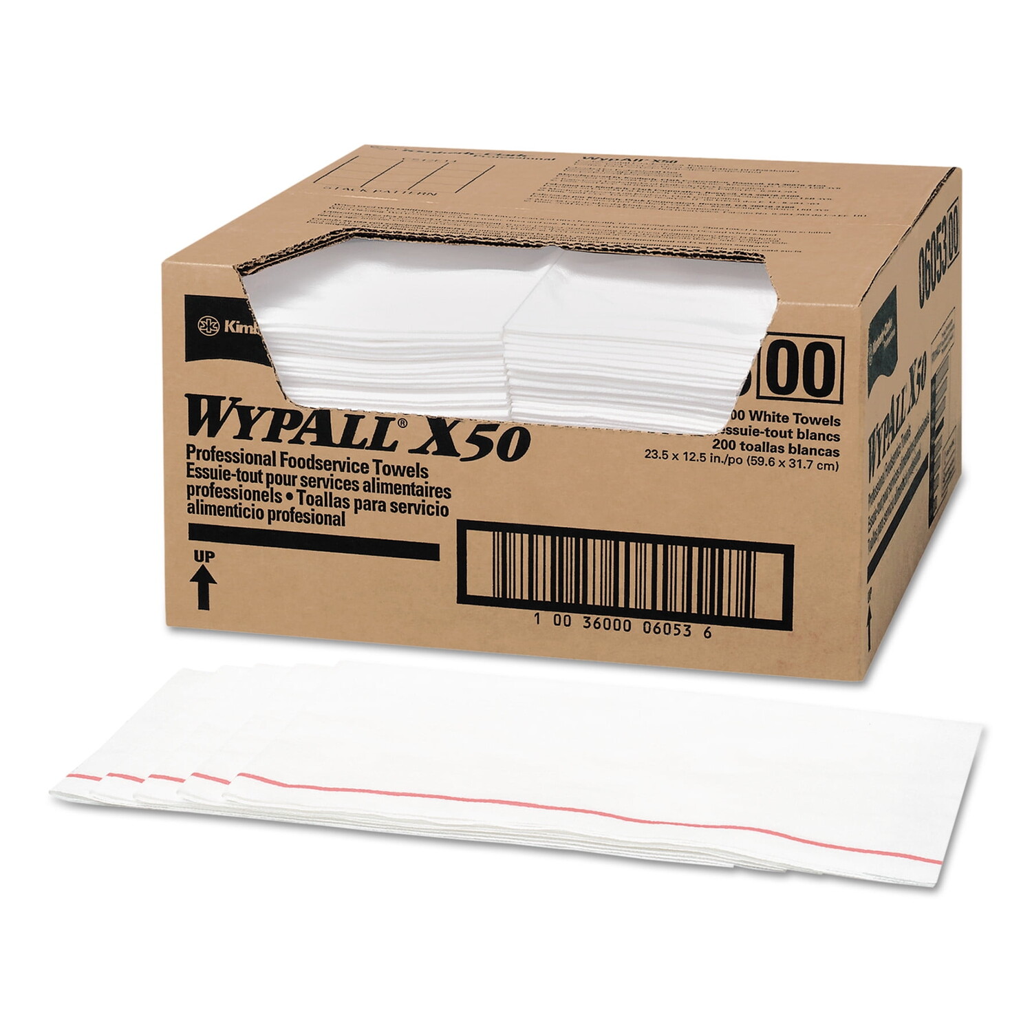

Полотенце WypAll X50, белый