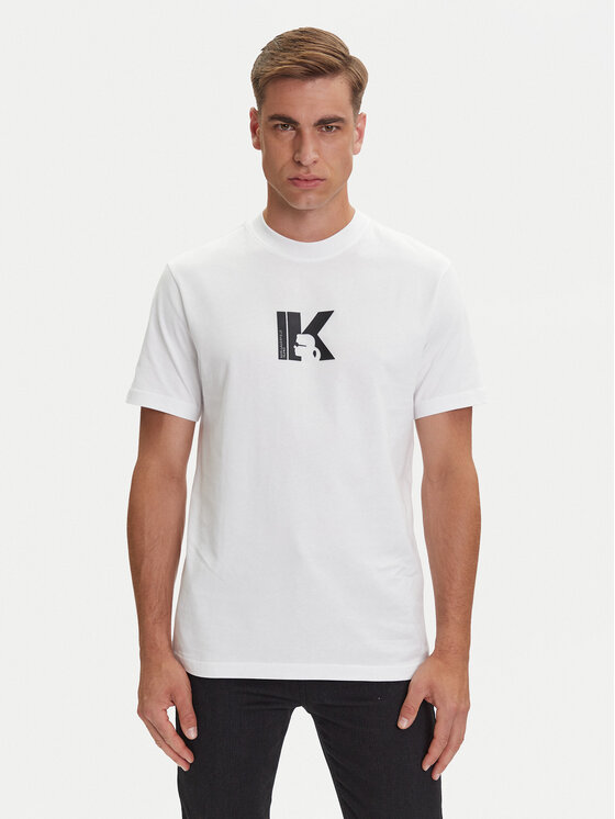 

Футболка regular fit A3M17057 Karl Lagerfeld Jeans, белый