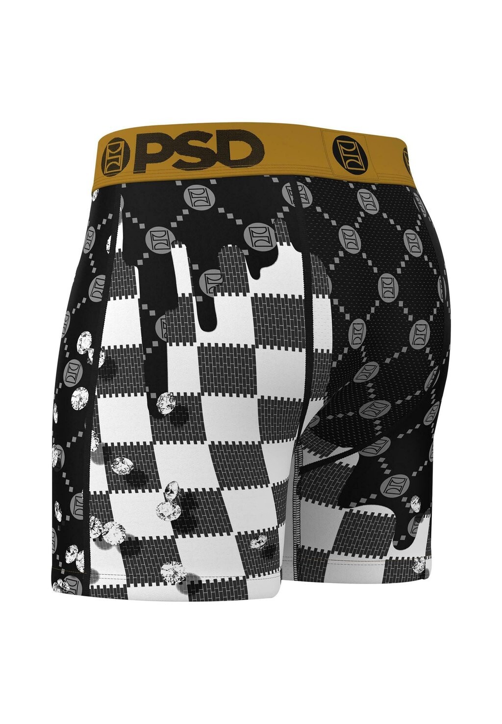 

Трусы CHECK DRIP BOXERSHORTS PSD, черный