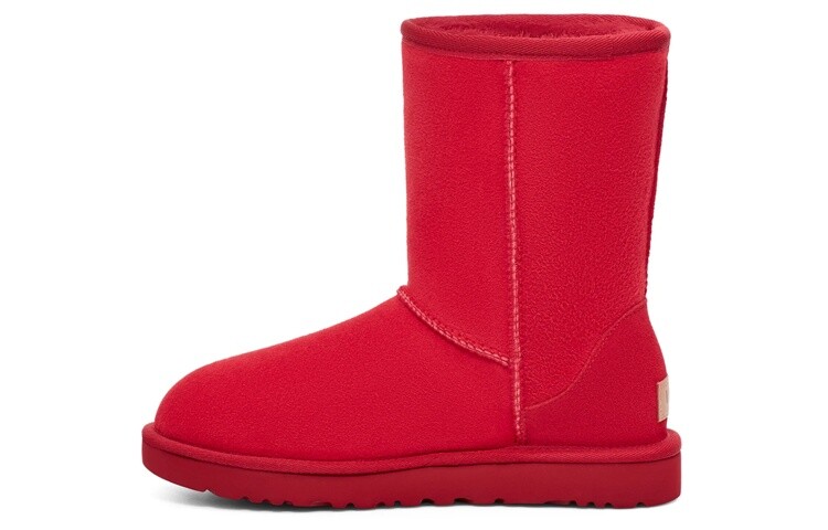 Ботинки Ugg Women's Classic Short II, красный самбо