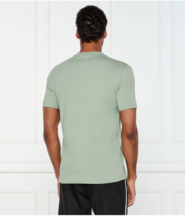 Футболка с графическим принтом Heritage Regular fit Boss Green, зеленый — фото 3
