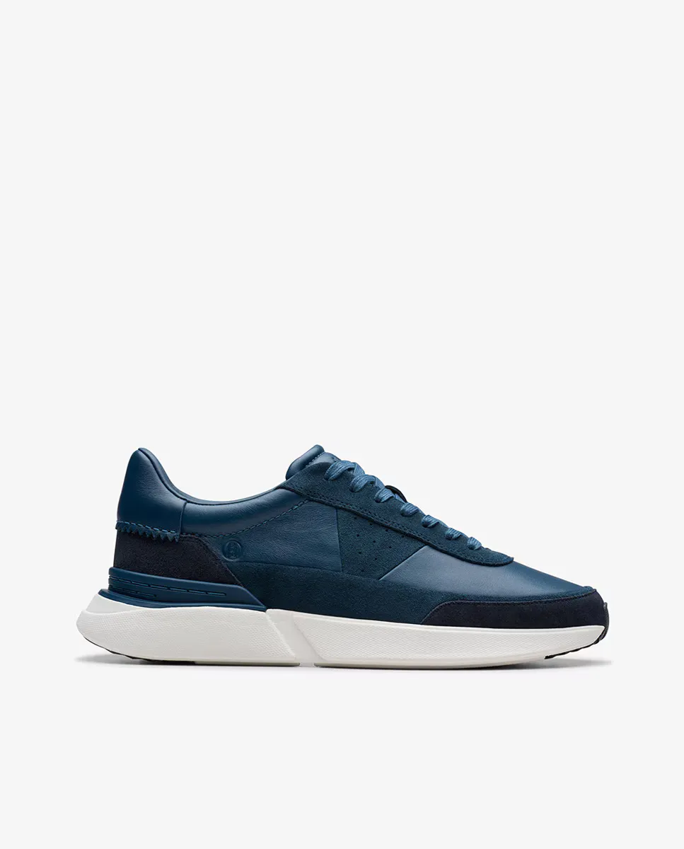 

Мужские кроссовки Craft Pace из кожи с ЭВА Clarks, темно-синий