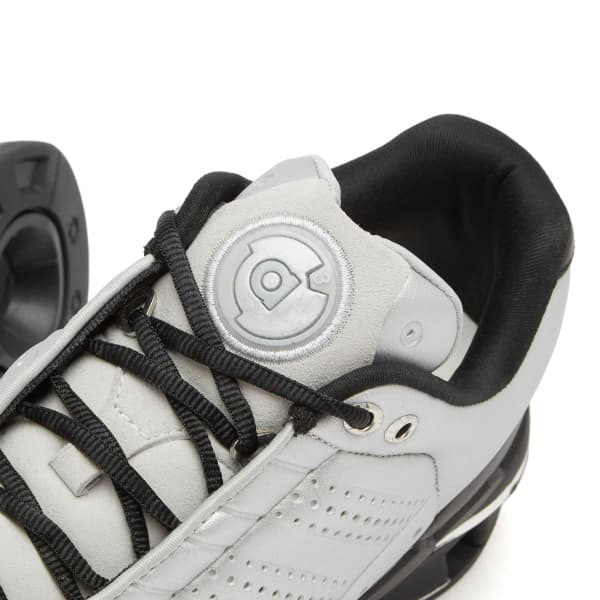 End. x a3 control кроссовки Y-3, черный, metallic серебро & court зеленый — фото 4
