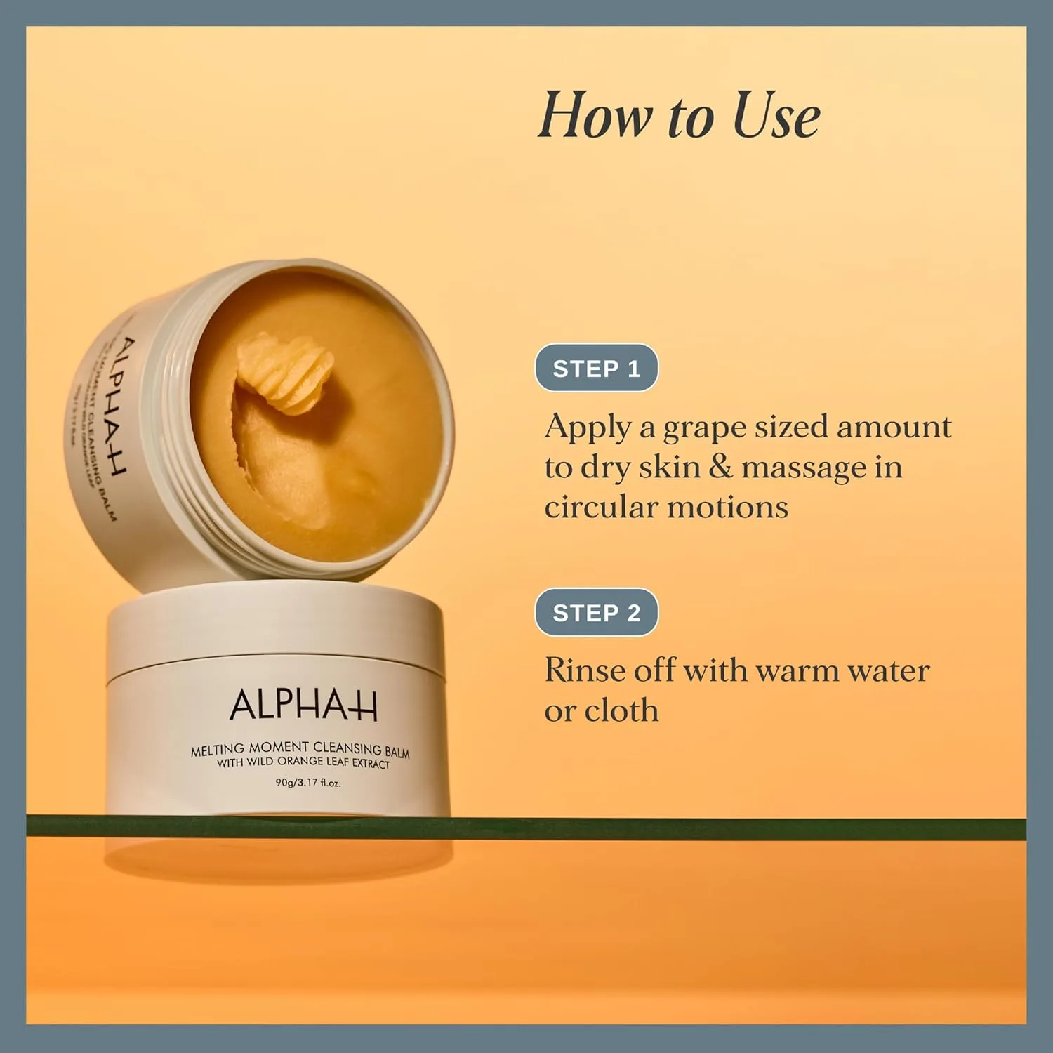 Средство для снятия макияжа Alpha-H — Melting Moment Cleansing Balm для лица - удаляет SPF, грязь и загрязнения, питательный — фото 3