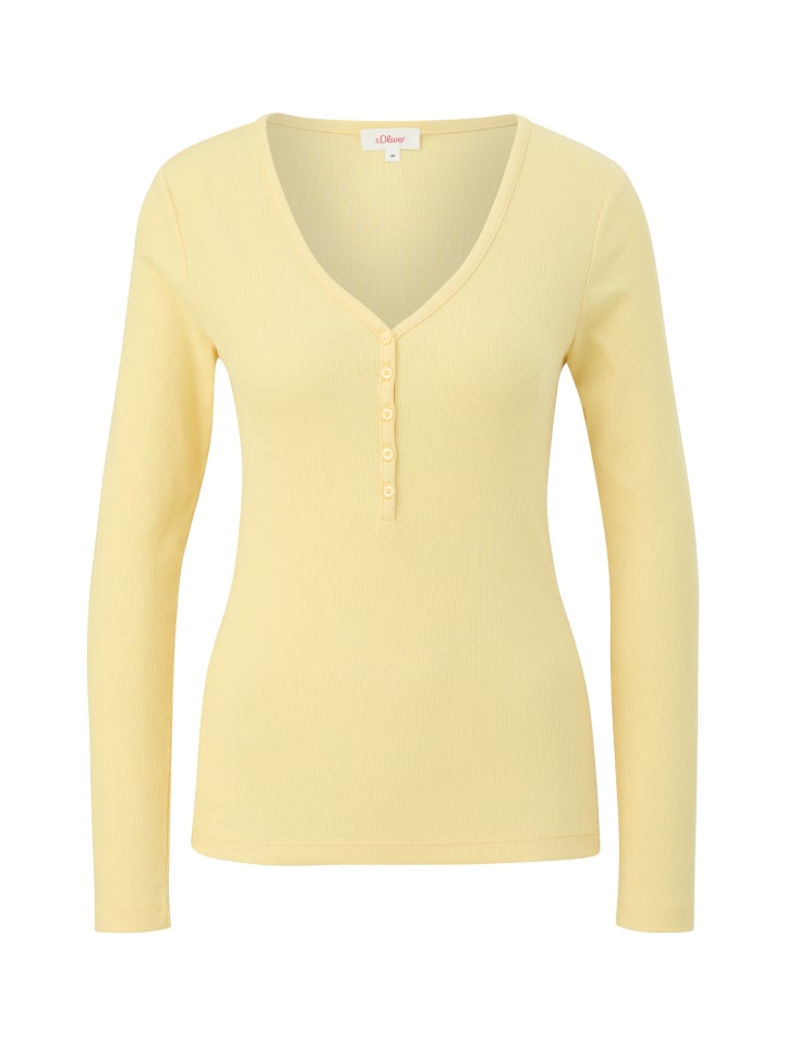 

s.Oliver Лонгслив 1145_желтая