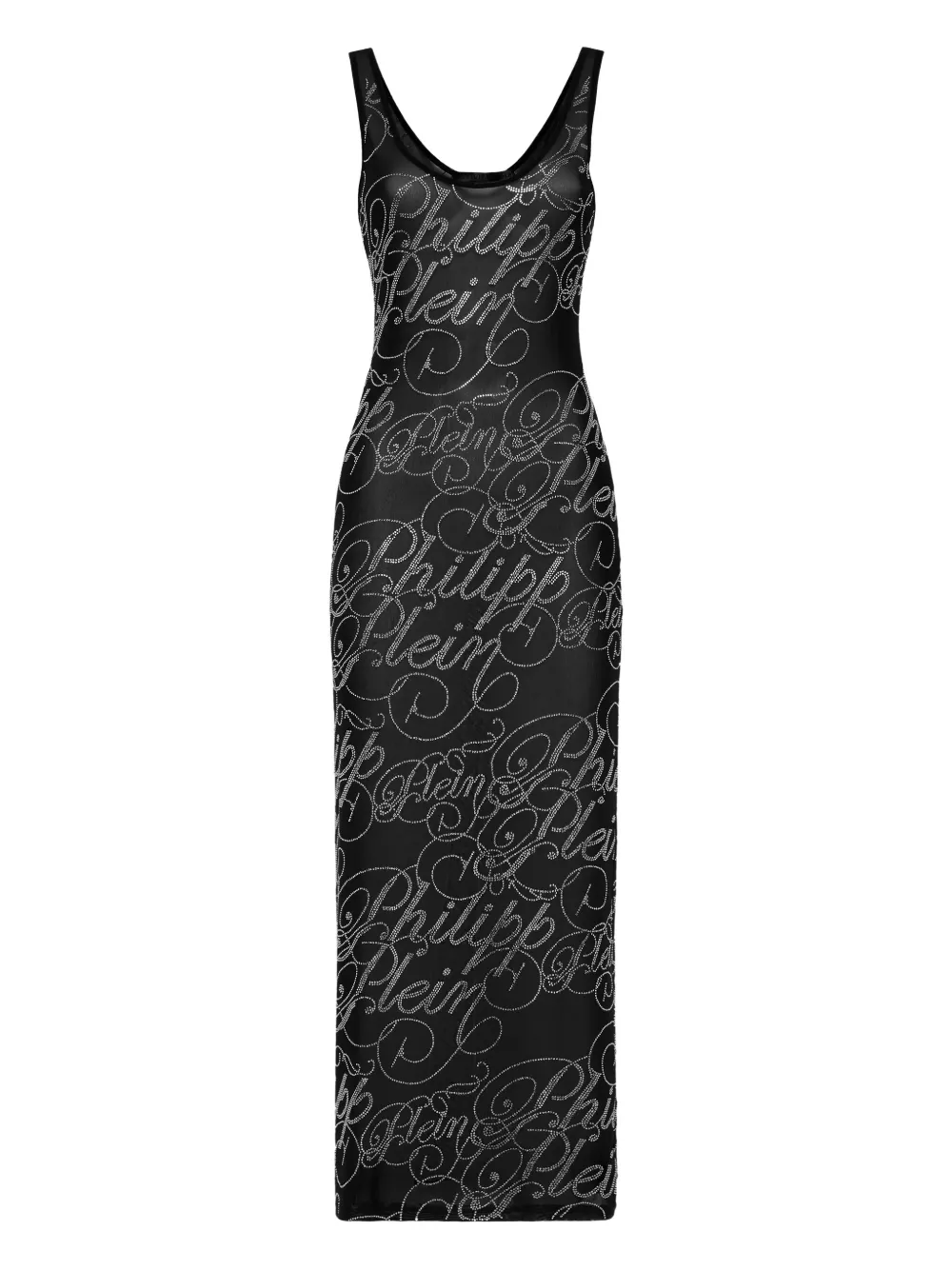 

Платье макси Iris Philipp Plein, черный