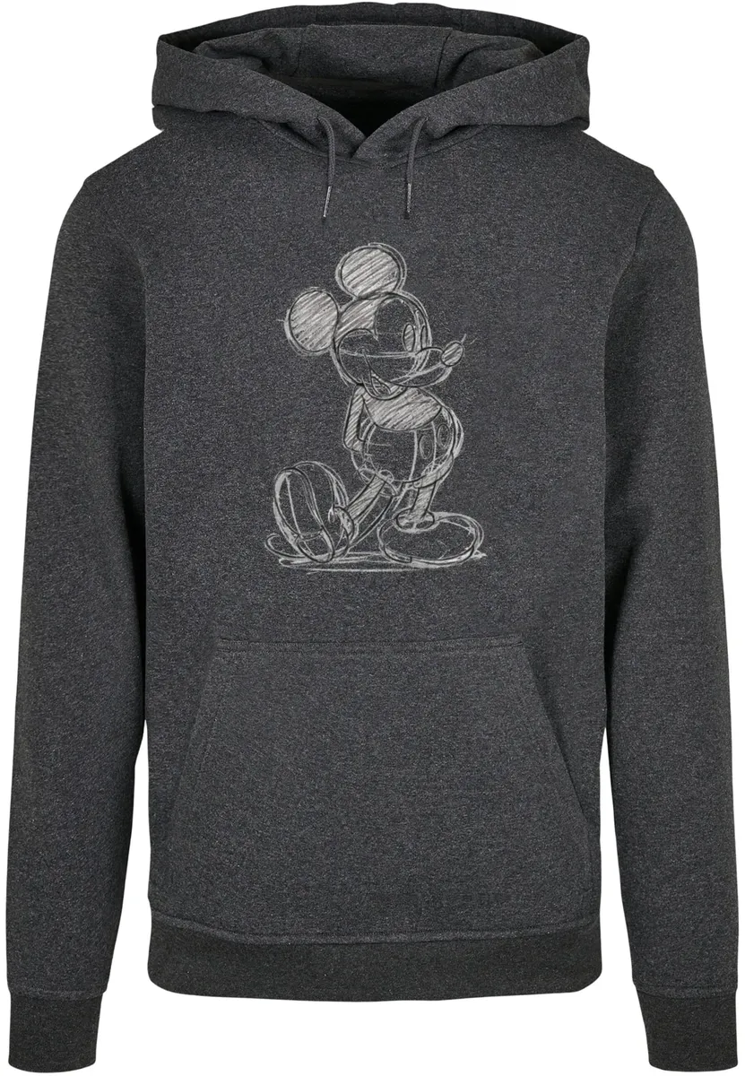 

Толстовка ABSOLUTE CULT с капюшоном "ABSOLUTE CULT Men's Mickey Mouse - Sketch Kick Hoody", цвет Charcoal