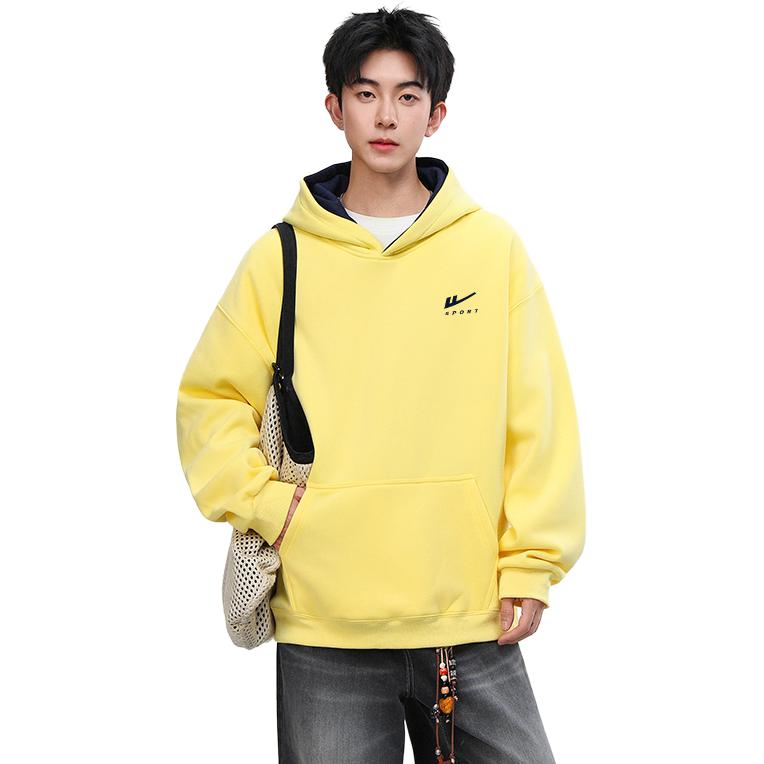 

Толстовка Unisex Hooded Moderate Heavyweight WARRIOR, желтый[fleece-lined]