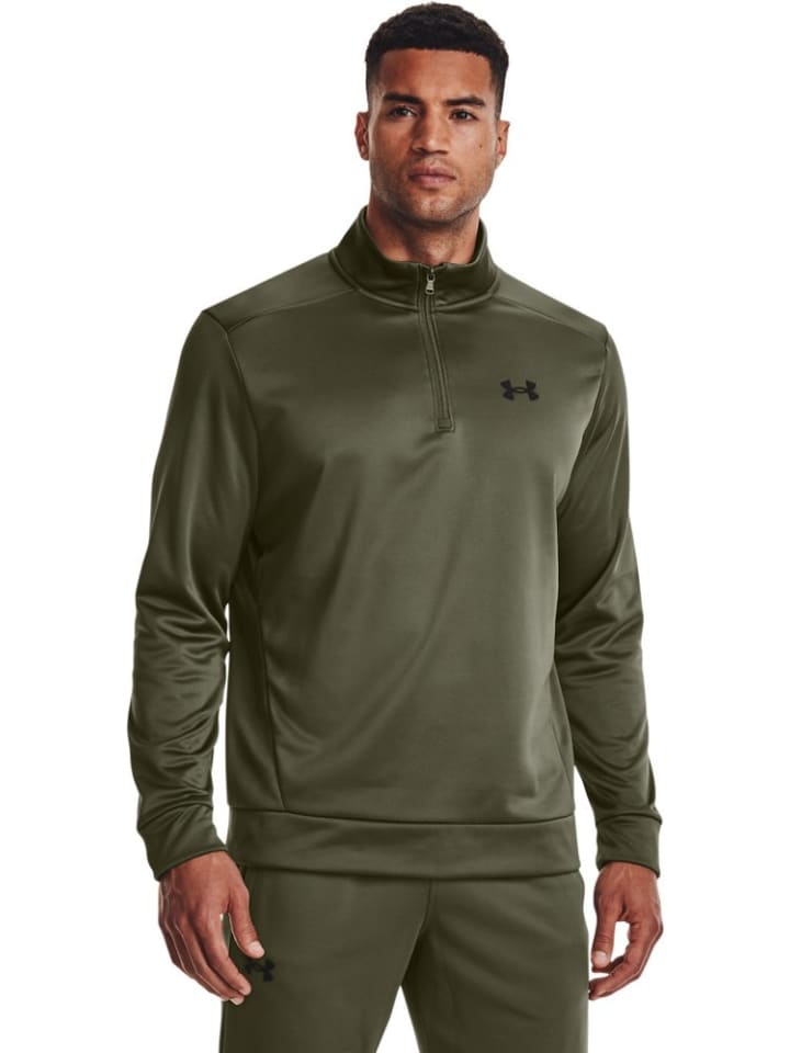 

Флисовая куртка Armour Fleece Hoodie mit ¼ Zip Under Armour, зеленый