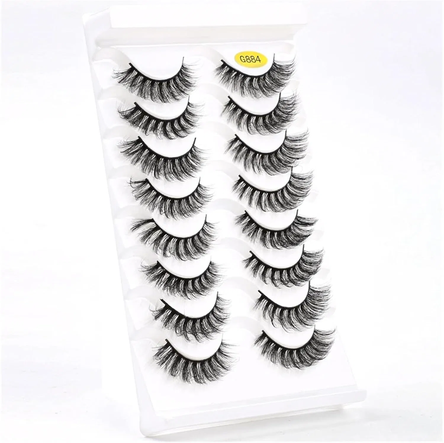 Ресницы накладные UAMOU DD Curl 8 пар 50 коробок