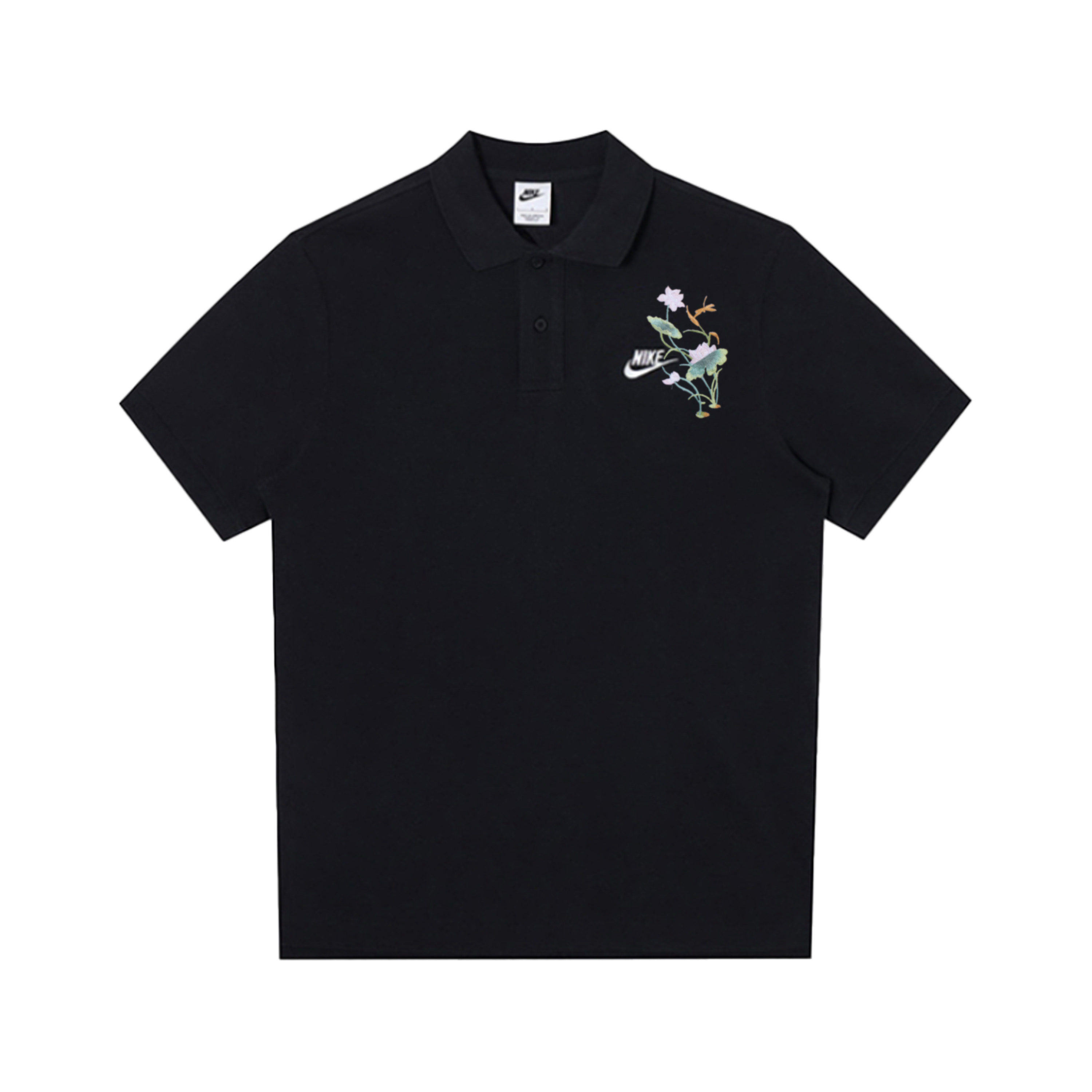 

Nike Спортивная поло мужская black, Черный, Nike Спортивная поло мужская black