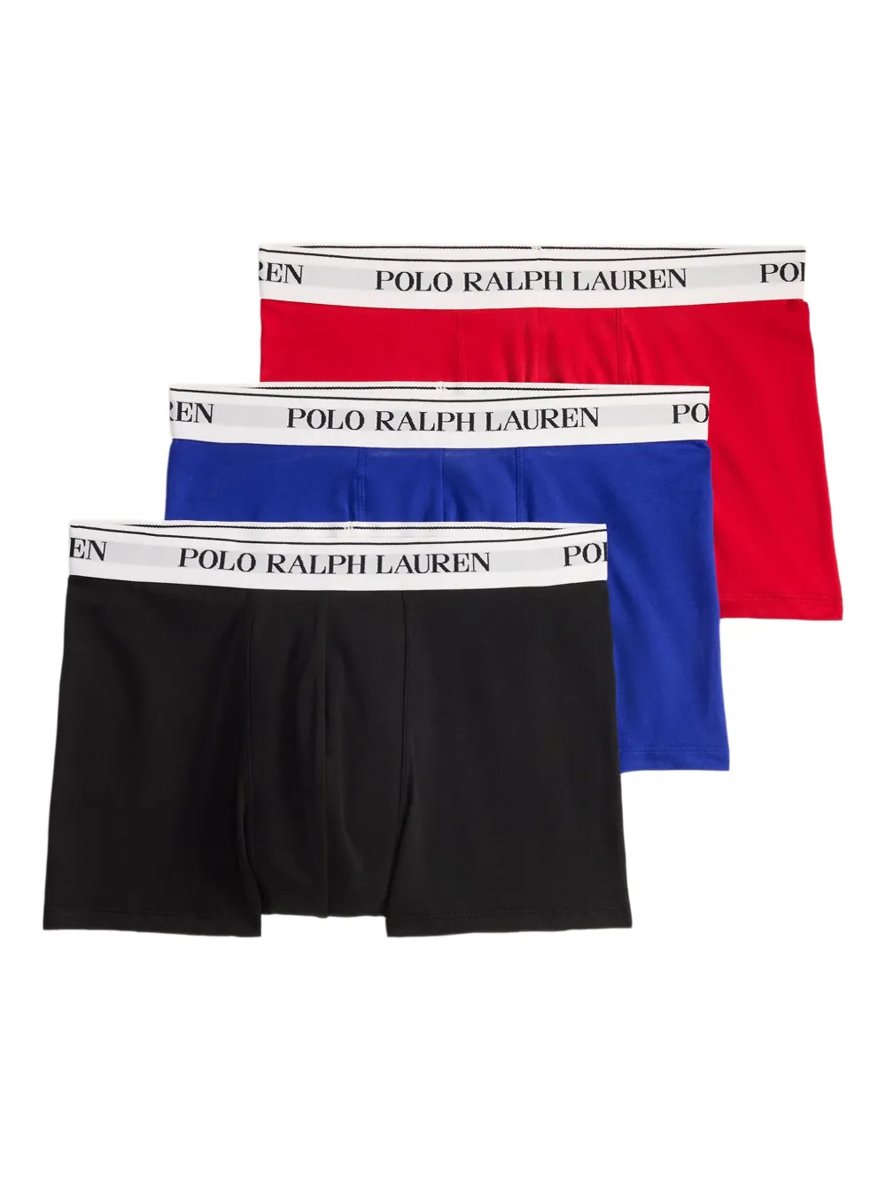 

Комплект из трех боксеров с логотипом POLO RALPH LAUREN, красный