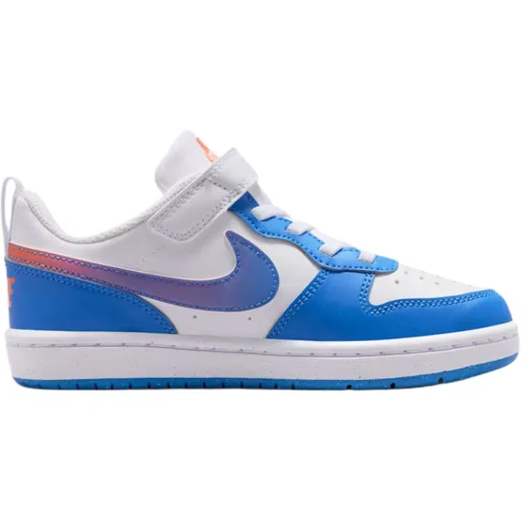 Кроссовки для скейтбординга Nike Court Borough Low бело-синие — фото 3